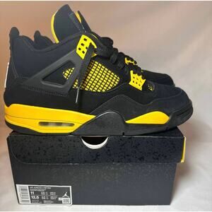 Size 11 - Nike Air Jordan 4 Retro Thunder 2023 Men's Shoes Ships Now
